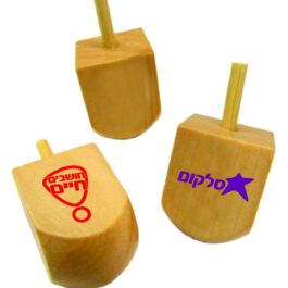 הדפסה על סביבון מעץ