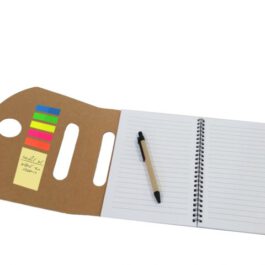 הדפסה על מחברת A5 עם ידית אחיזה