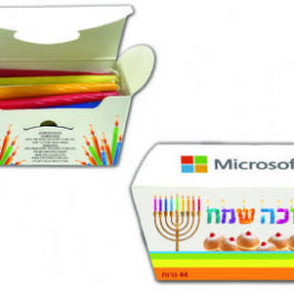 קופסת נרות לחנוכה