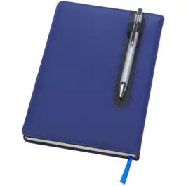 הדפסה על מחברת עסקים A5 עם עט