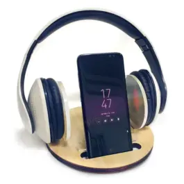מעמד לאוזניות ולטלפון נייד