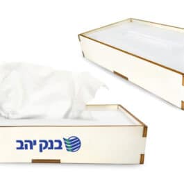 קופסת טישו מעץ