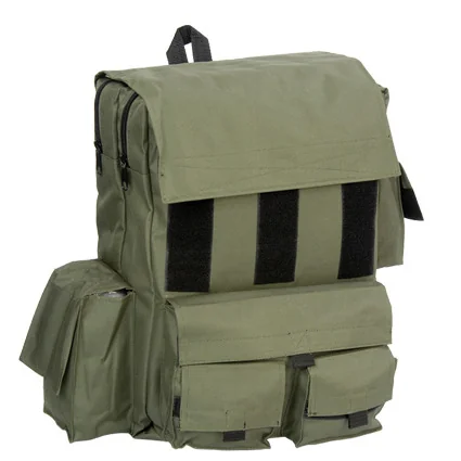 תיק גב צבאי ממותג, עם תאים רבים ורצועות נוחות