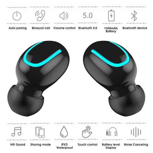 פיור – הדפסה על אוזניות בלוטוס – תמונה 2