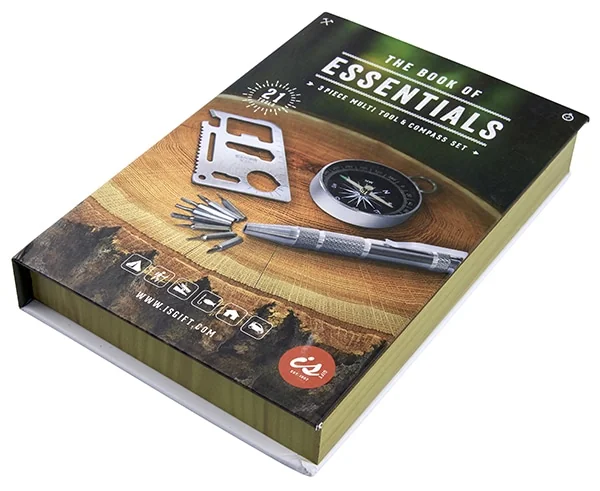 ESSENTIALS - ערכת השרדות במארז ספר – מבט נוסף