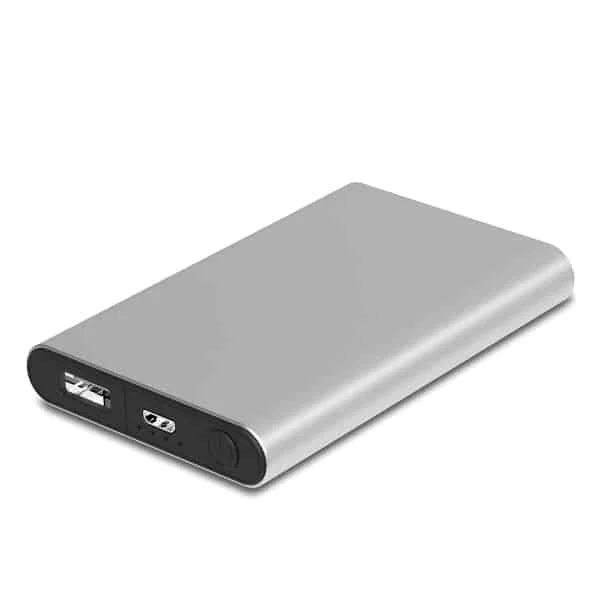 מארס - מטען נייד מתכתי בנפח 5000mAh – כסוף