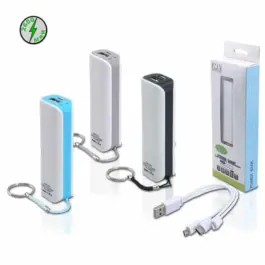 מונו – מטען נייד קומפקטי פלסטי בנפח 2600 mAh