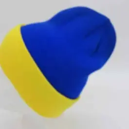 כובע גרב אקרילן משולב צבעים