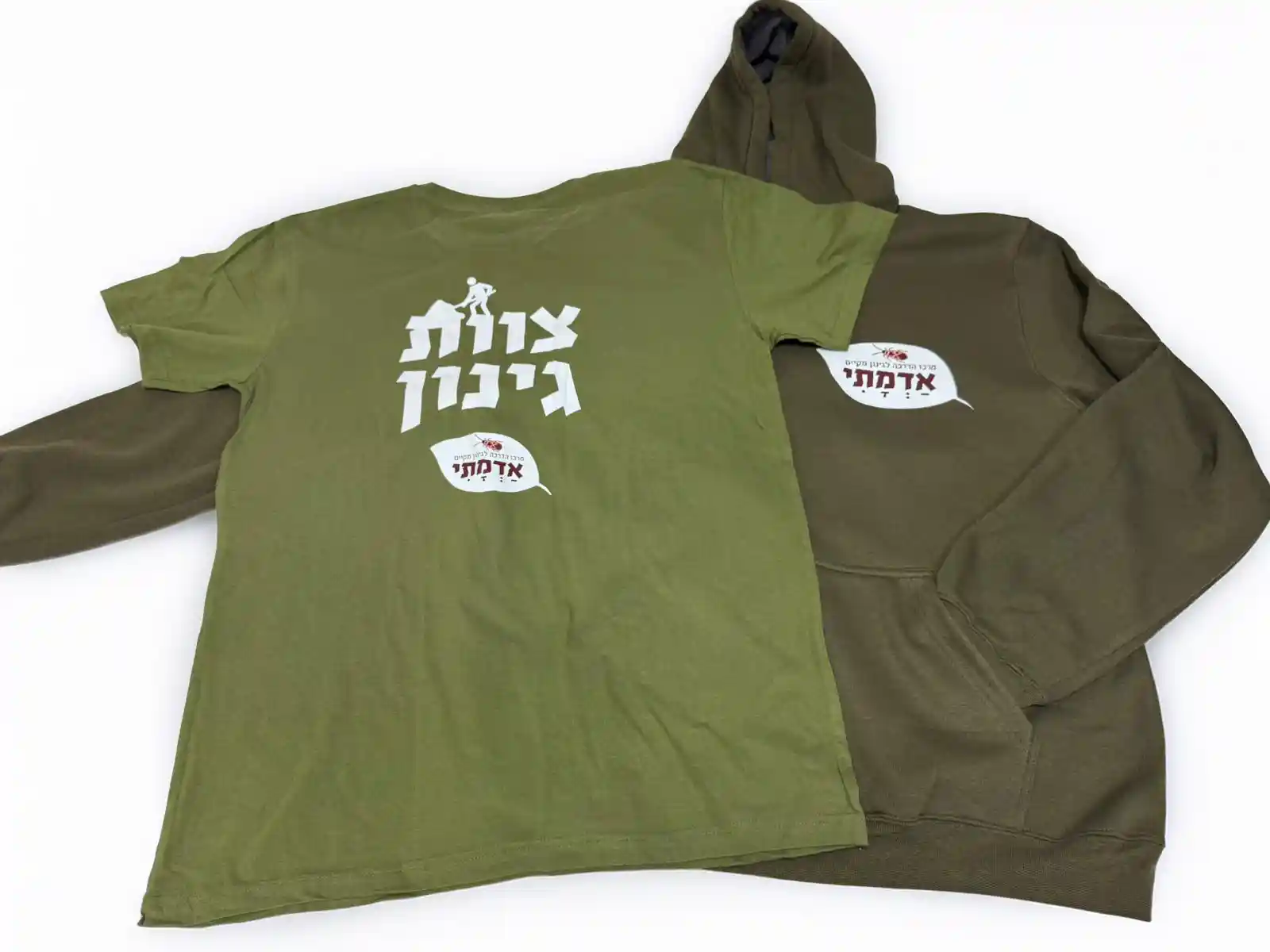 קפוצ׳ון עבודה לגשם עם טי שרט עמיד למשימות מאתגרות