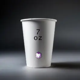 כוס נייר ממותגת 7 אוז