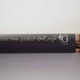 קריפטו רוז גולד – הדפסה על עט מתכת יוקרתי