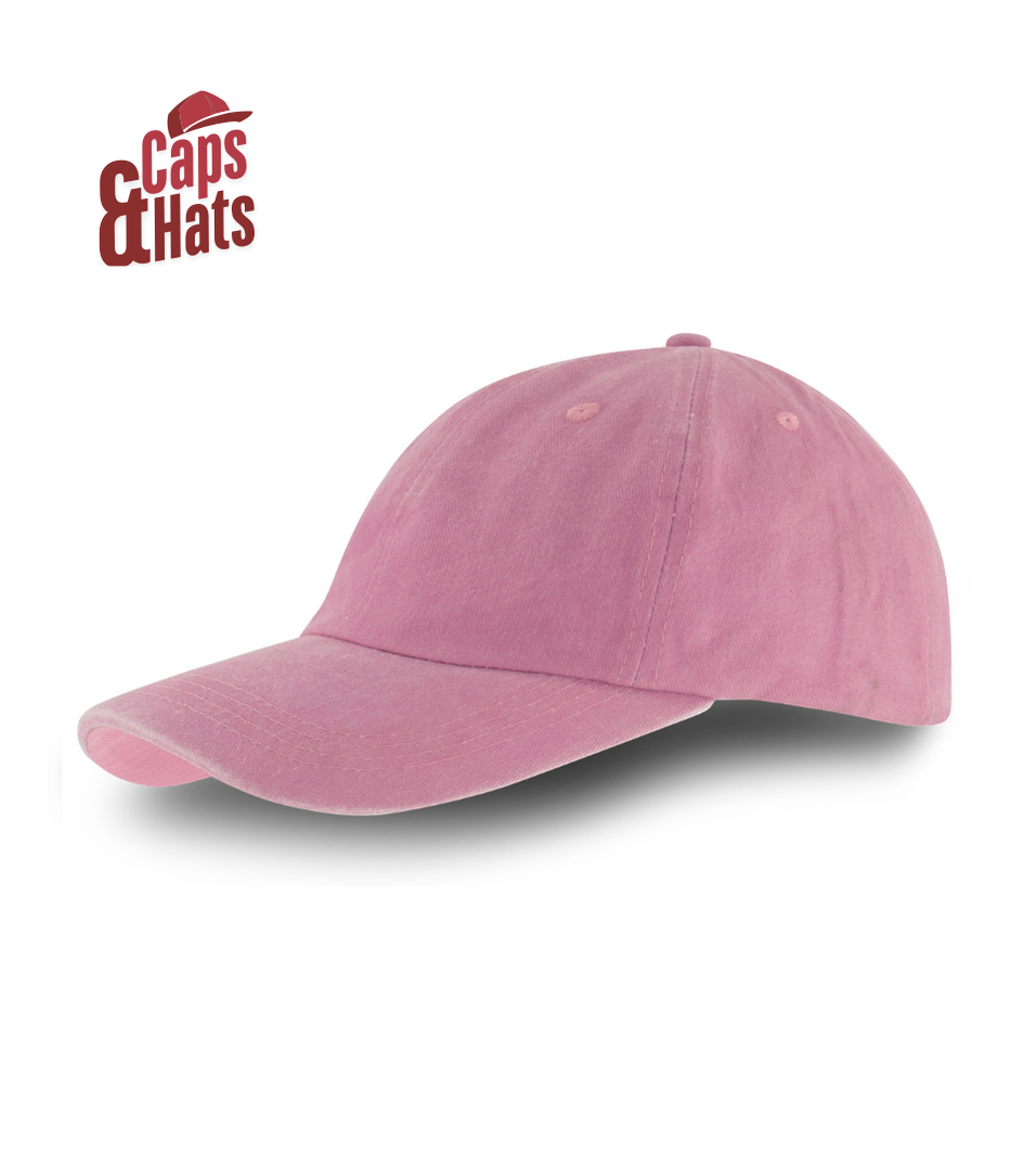 Dad Cap Stone Wash – ורוד