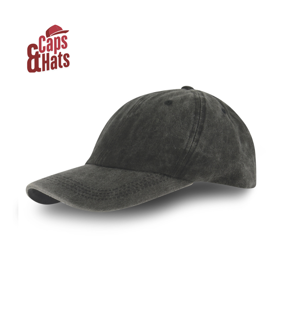 Dad Cap Stone Wash – שחור