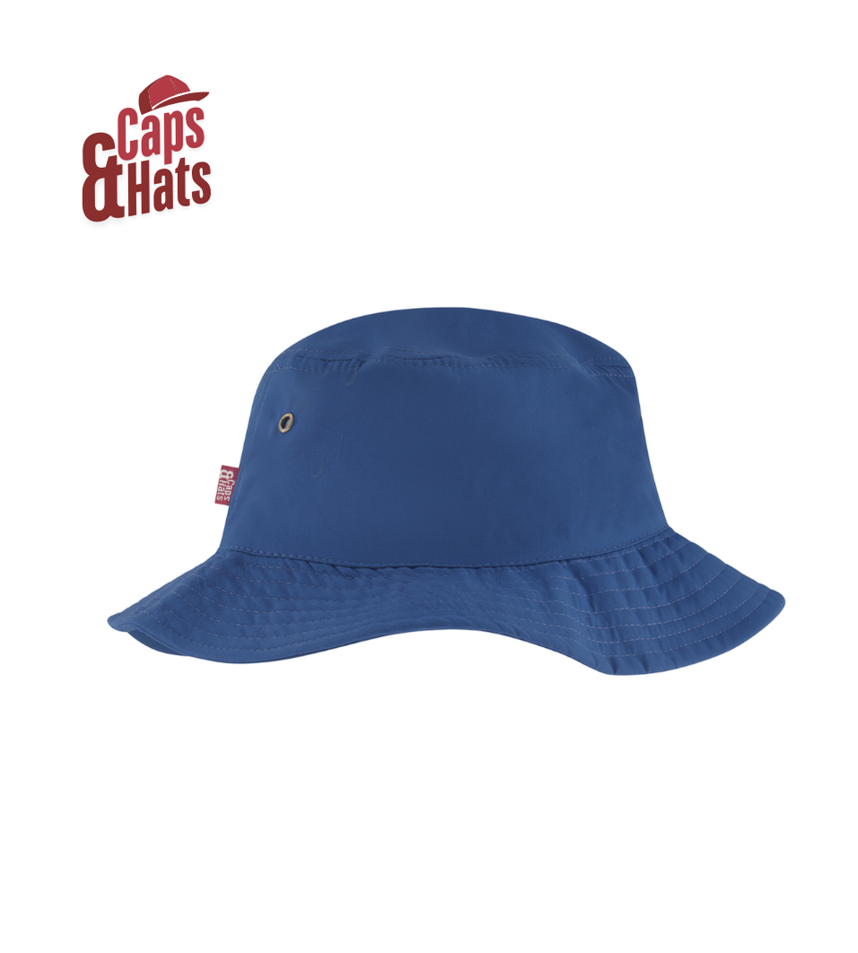 כובע באקט מכותנה עבה – Bucket Hat – כחול