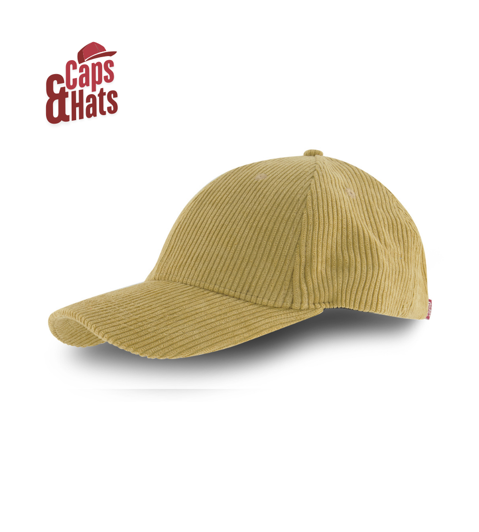 כובע דד קאפ קורדרוי – Corduroy Dad Cap – מבט נוסף