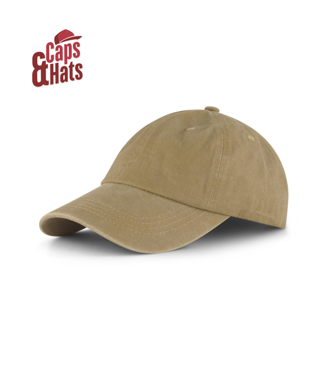 Dad Cap Stone Wash – קאמל