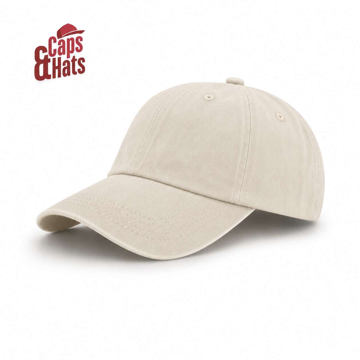 Dad Cap Stone Wash – אוף-ווייט